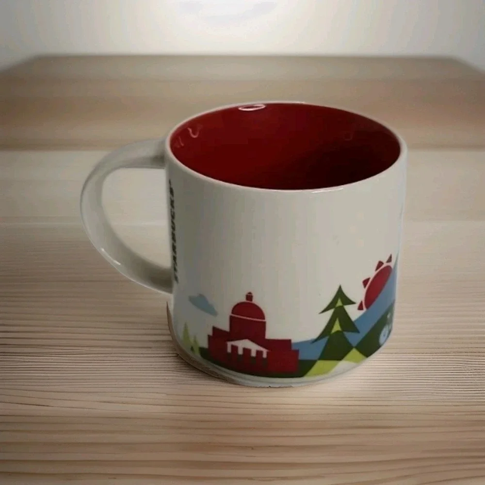 Starbucks Mug Washington YOU ARE HERE Retired Series Collection Coffee Red Cup